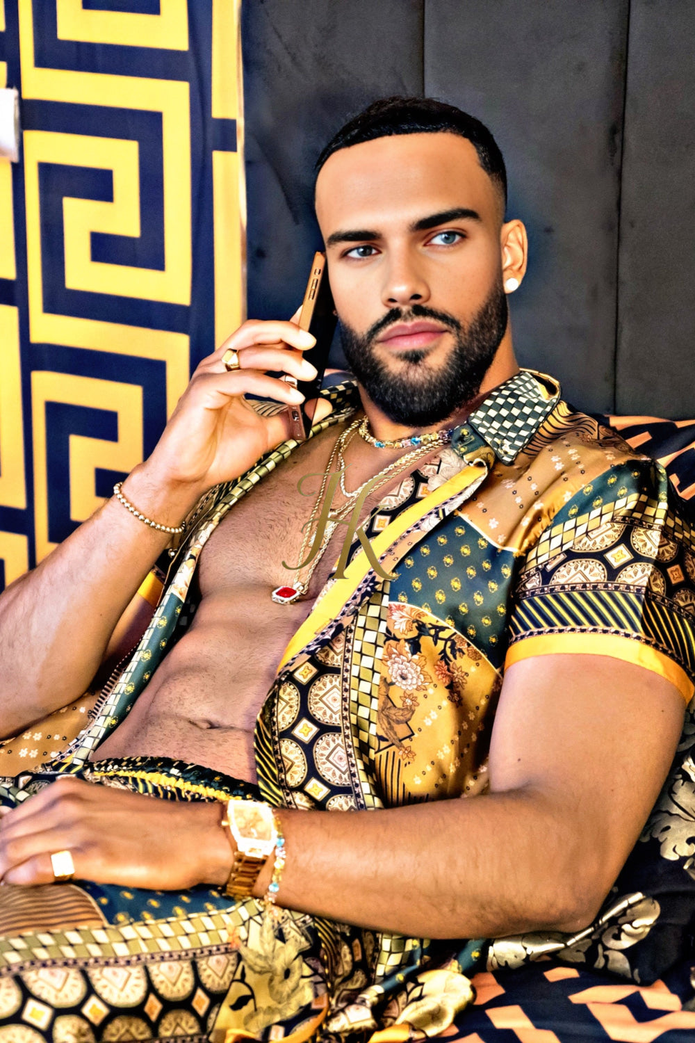 Unleash Your Style: Luxury Silk Festival Wear for Man - kayibstrore