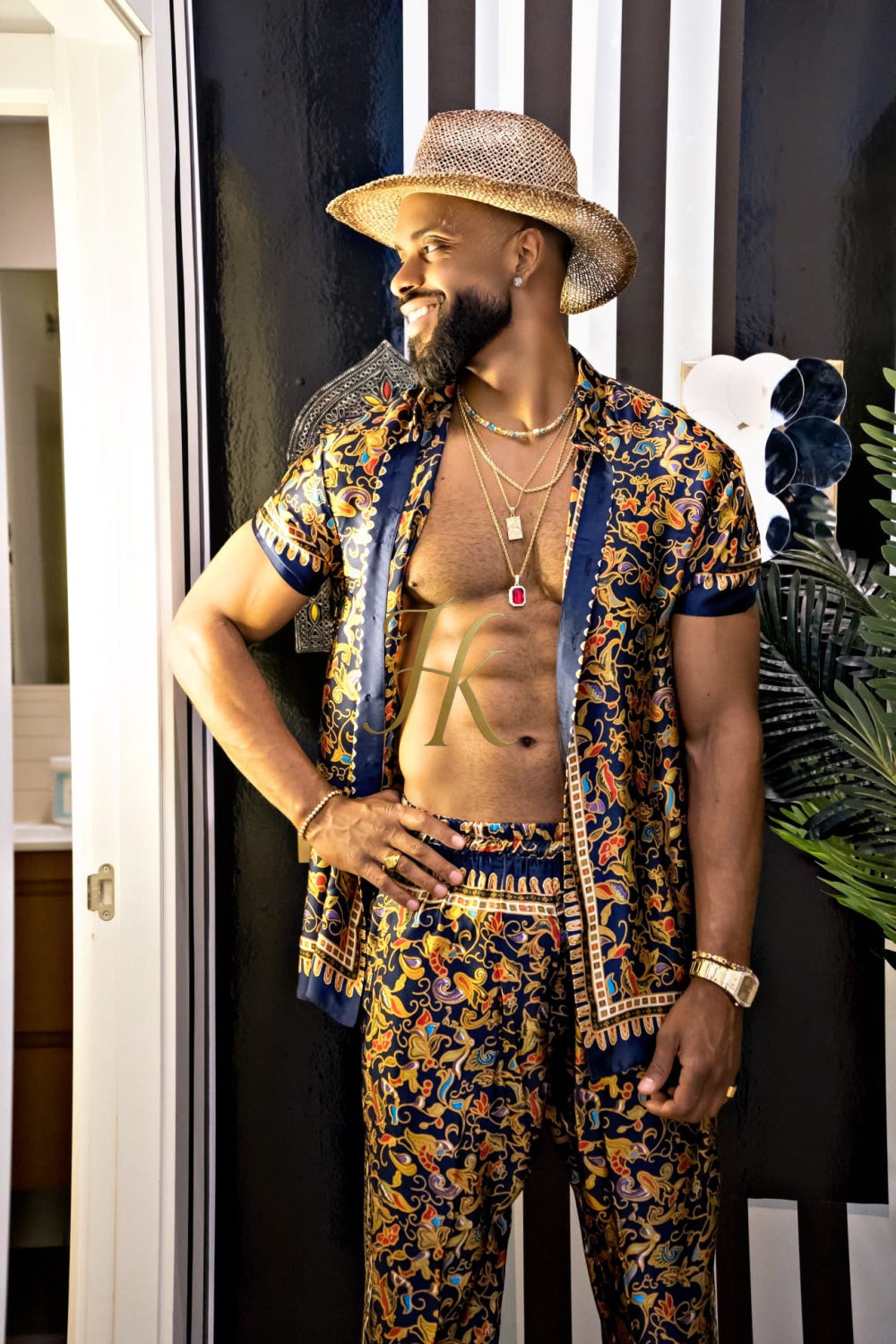 Luxury Handmade Outfits: Men's best Silk Set - kayibstrore
