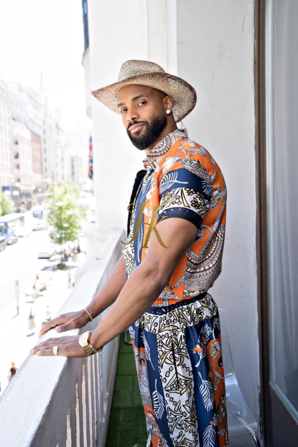 Unleash Your Style: Luxury Silk Set Festival Wear for Men - kayibstrore