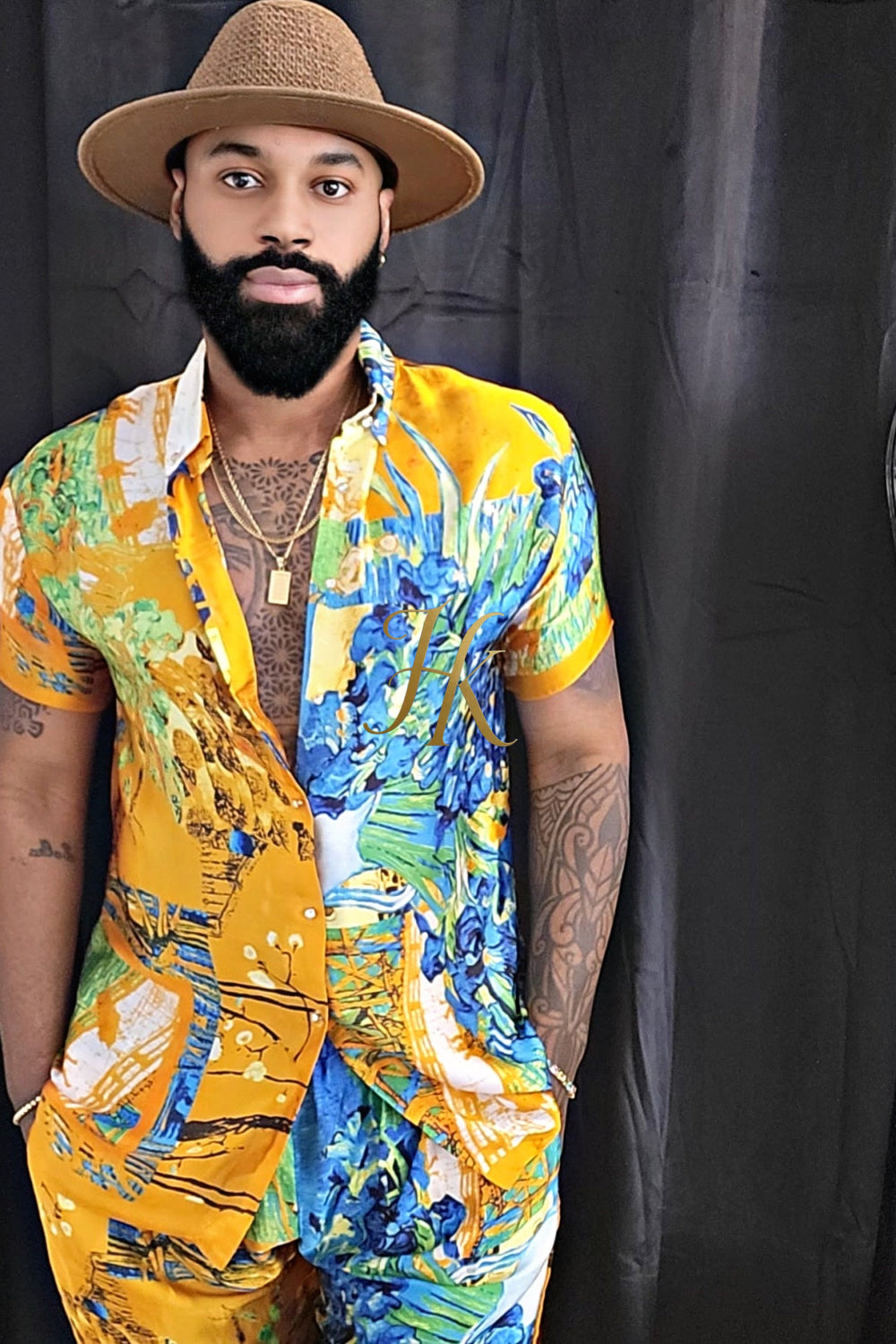 Ultimate Luxury Men's Rave Wear: Silk Set for Unmatched Style and Comfort - kayibstrore