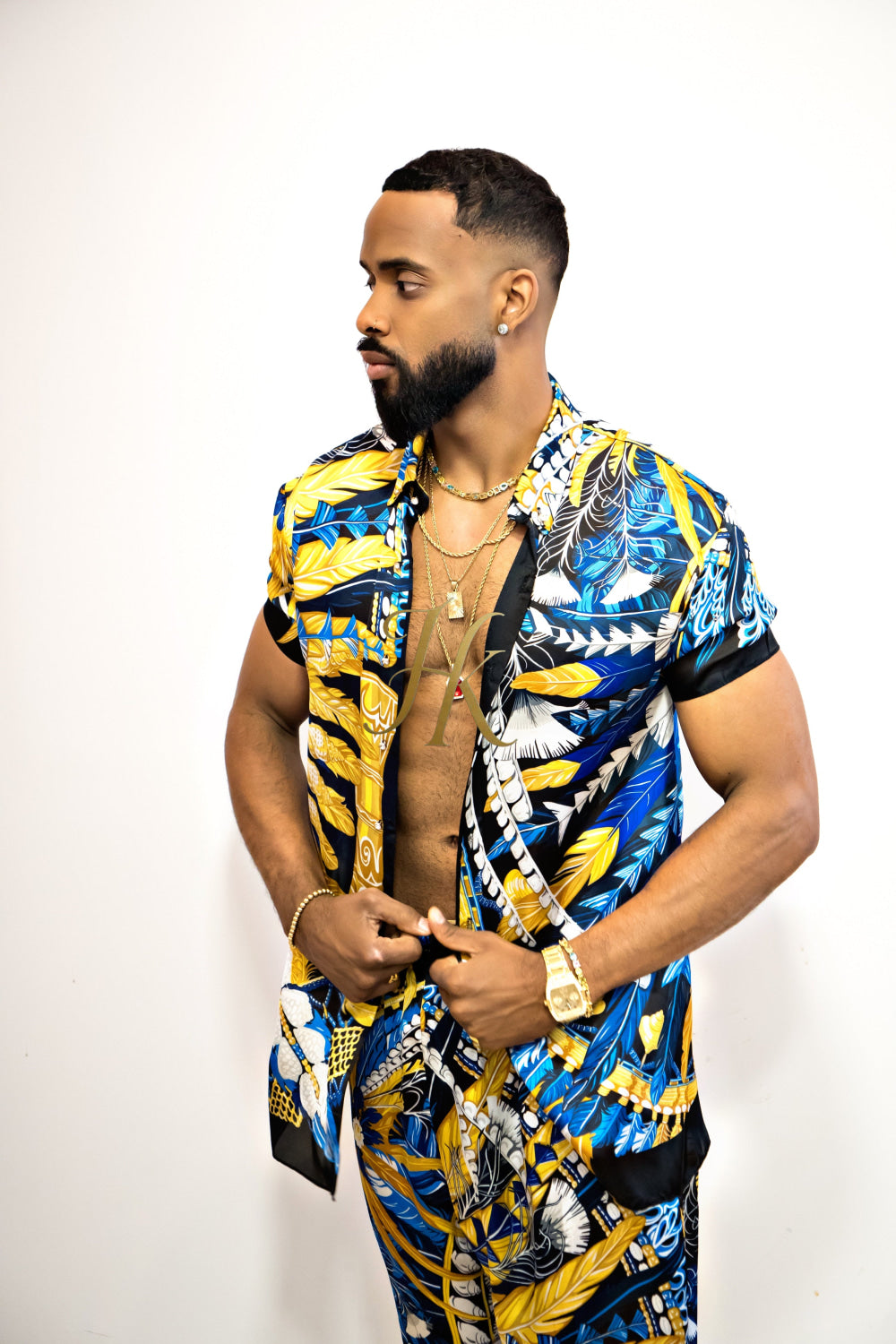 Luxury handmade Men's Silk Festival Outfits set - kayibstrore