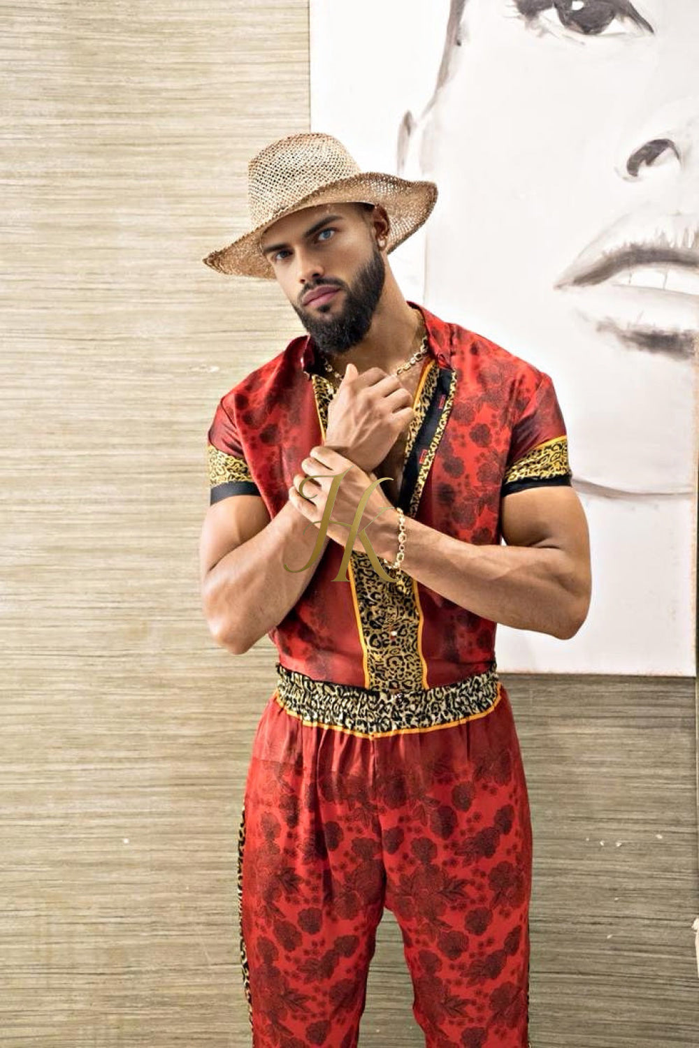 Handmade Outfits: Men's Luxury Silk Set - kayibstrore