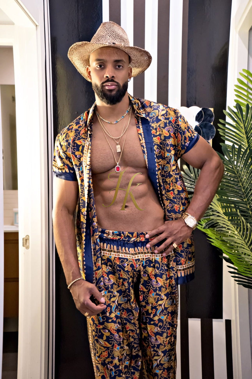 Luxury Handmade Outfits: Men's best Silk Set - kayibstrore