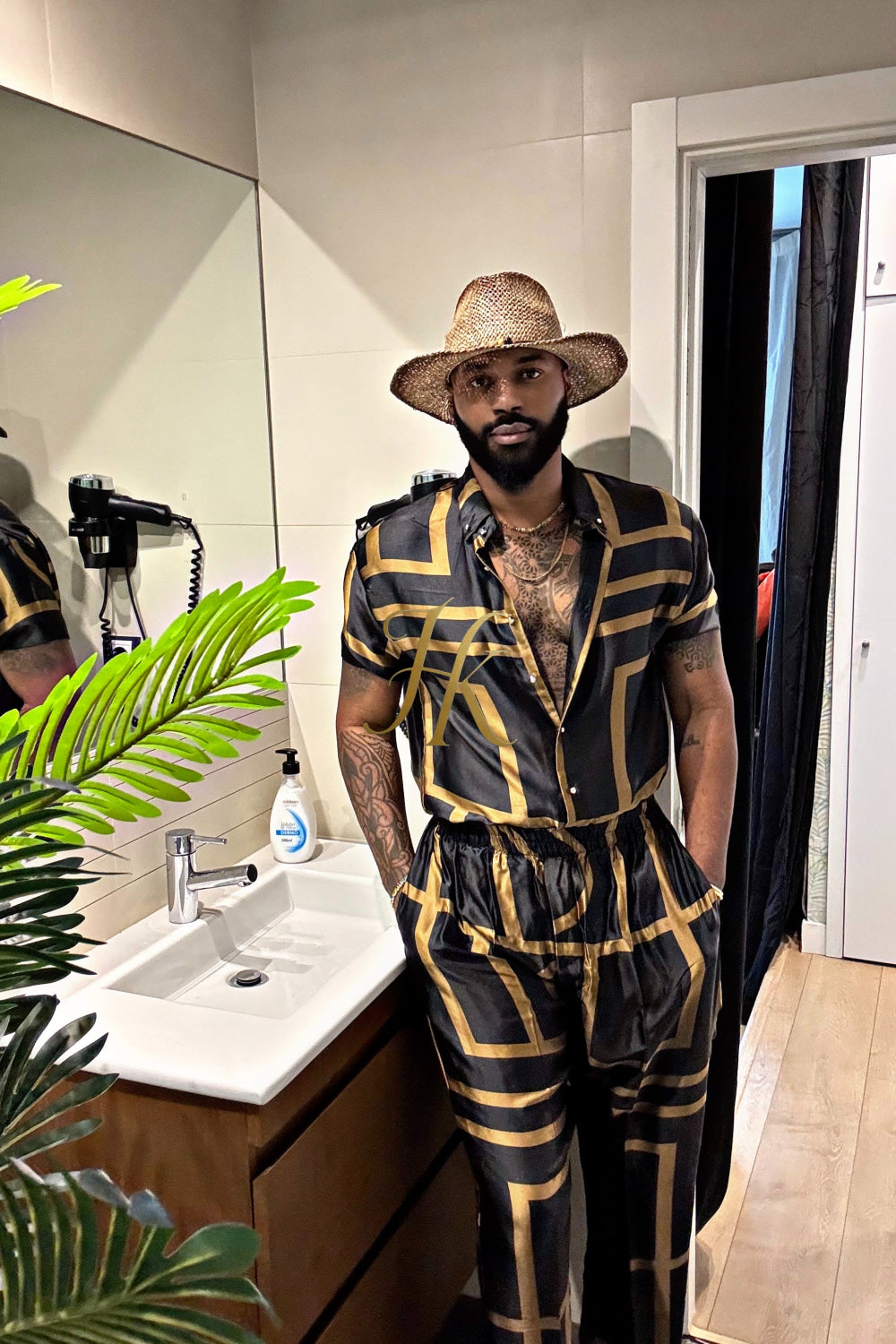 Handmade Outfits: Men's Luxury Silk Set - kayibstrore