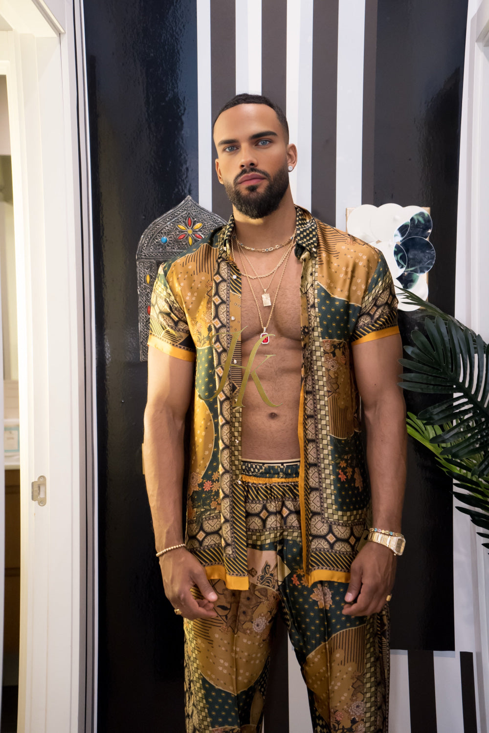 Handmade Outfits: Men's Luxury Silk Set - kayibstrore