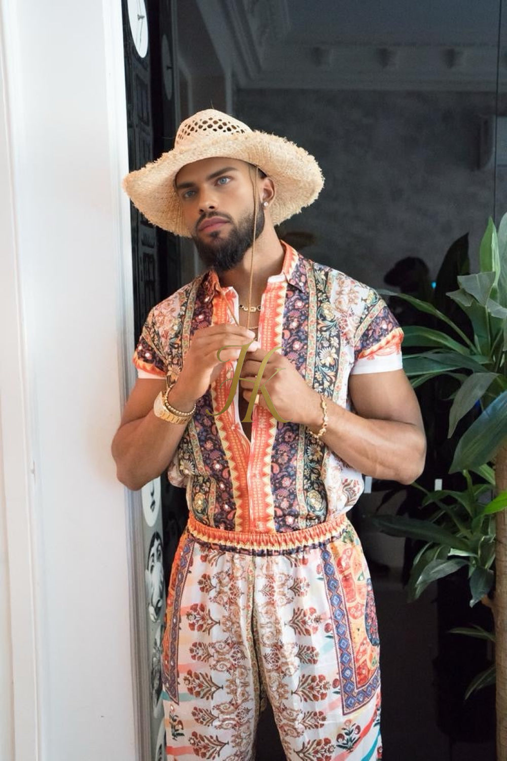 Exclusive Handmade Silk Ensemble – Limited Edition: Only 10 Worldwide - kayibstrore