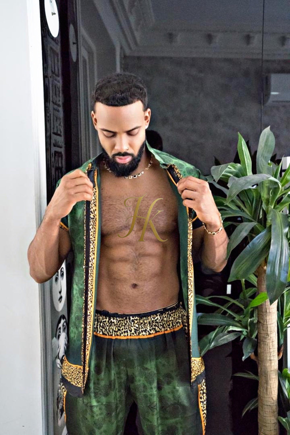 Handmade Outfits: Men's Luxury Silk Set - kayibstrore