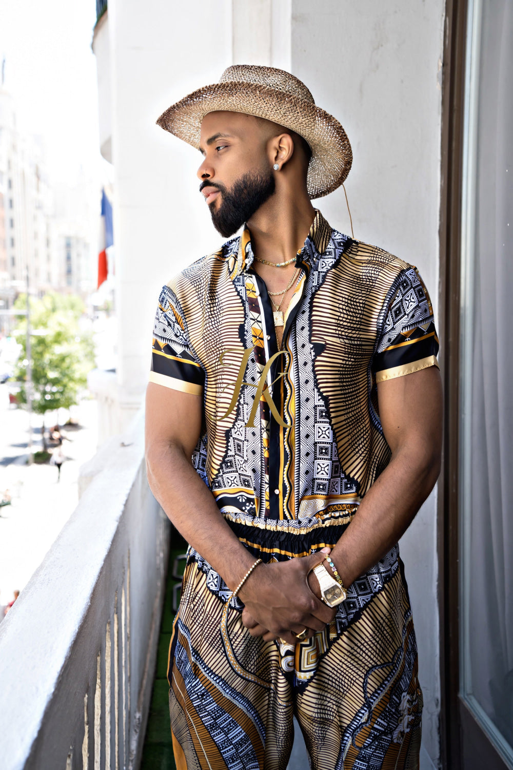 Luxury Silk Set for Men: Perfect Summer and Beach Wear - kayibstrore