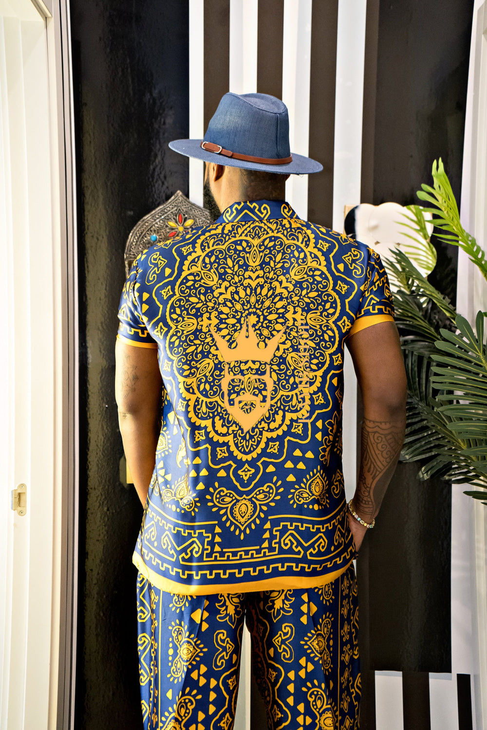 Men's Silk Beach Outfit - kayibstrore