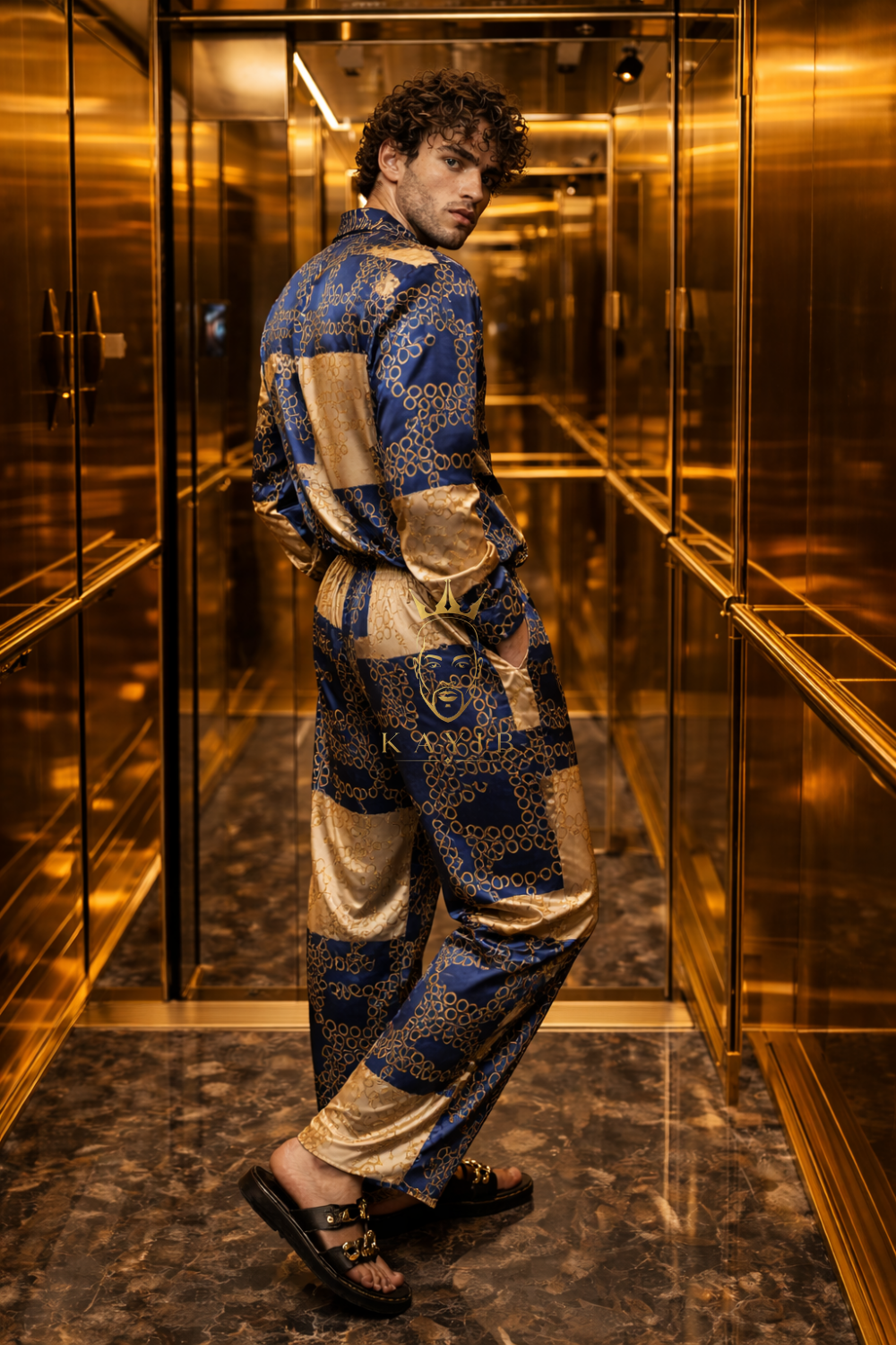 Imperial Silk Set | Luxury Satin Silk Men’s Outfit – Limited Edition