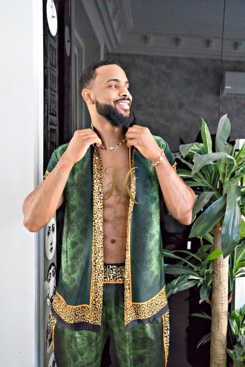 Handmade Outfits: Men's Luxury Silk Set - kayibstrore