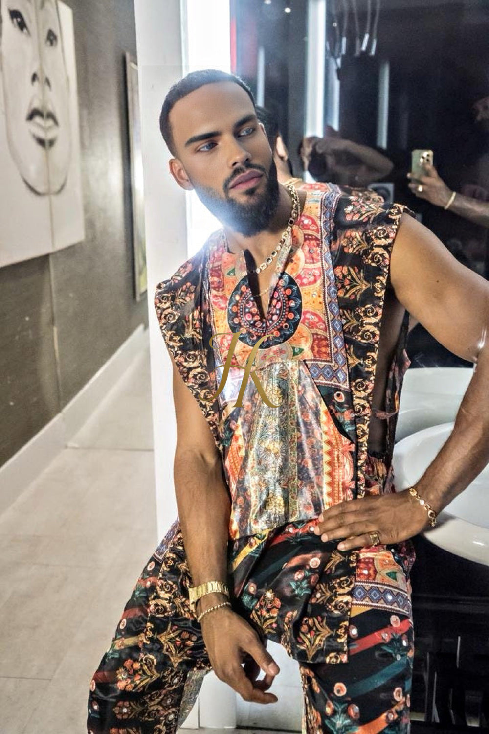 "Exclusive Handmade Silk Ensemble – Limited Edition: Only 10 Worldwide" - kayibstrore