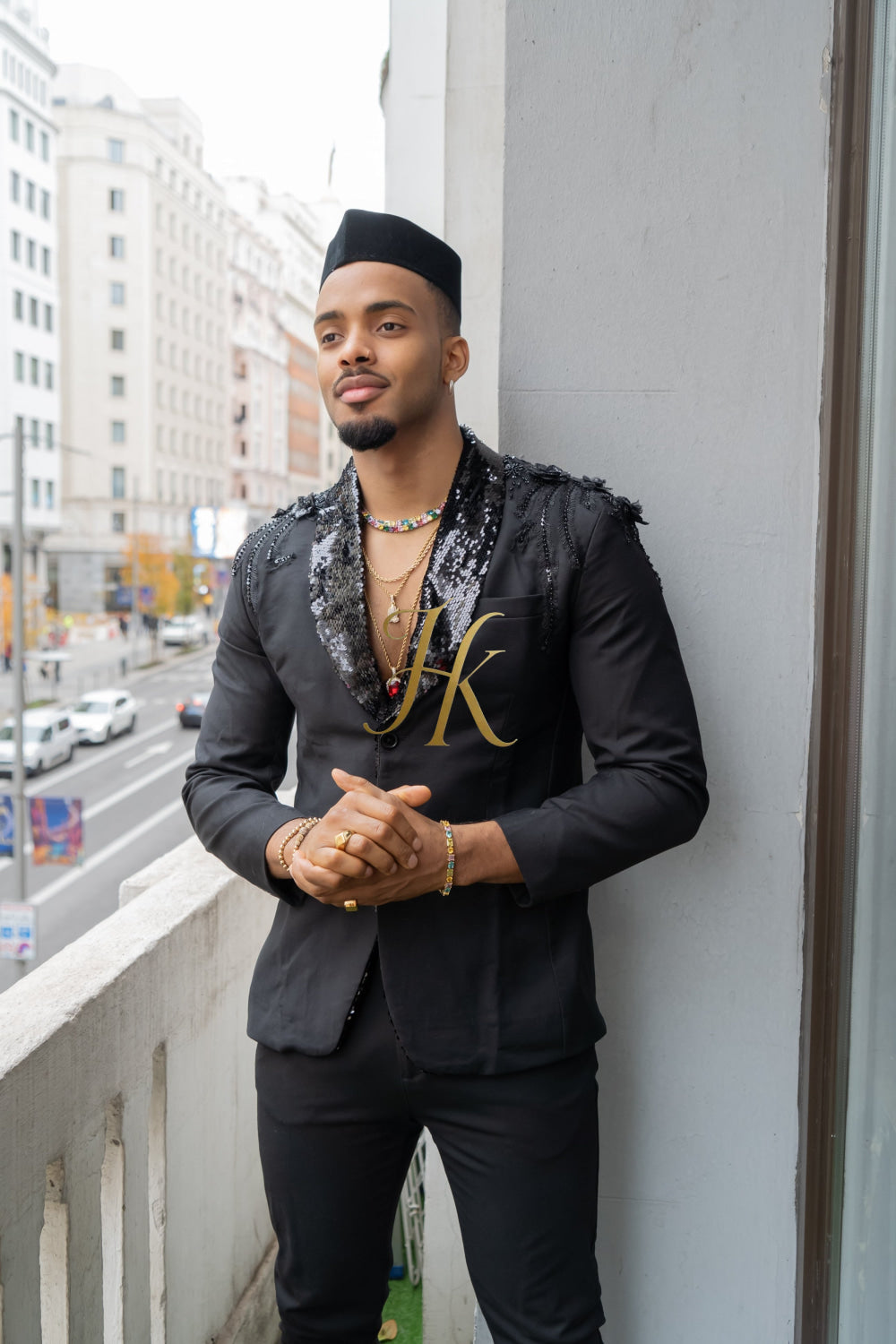Handmade Custom velvet blazer Men's Suit with Sheer Velvet Lapel - Elevate Formal Style | KAYIB - kayibstrore