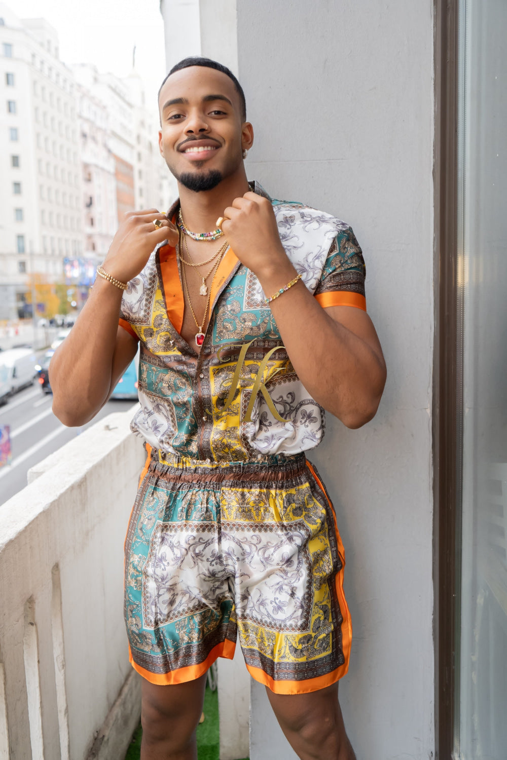 Fashion Men's Luxury Silk Dress Set - Elevate Your Style Game with Opulent Comfort and Durability - kayibstrore