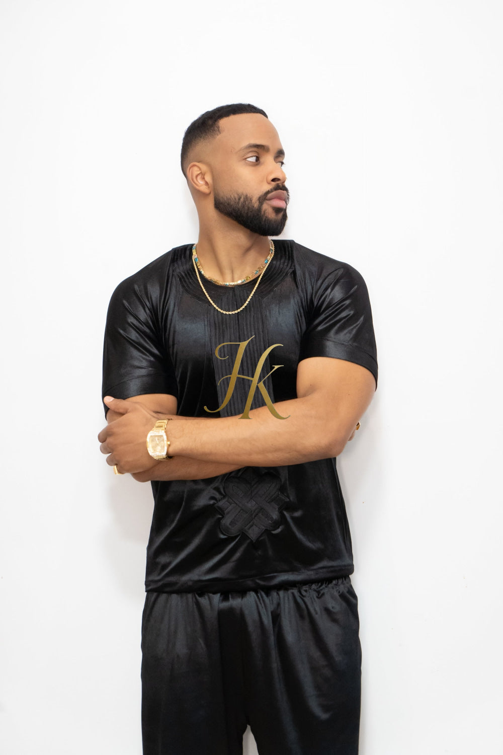 Luxury Men's Velvet Dashiki Set | Kaftan African Shirt & Pants | Regal Dashiki Menswear - kayibstrore