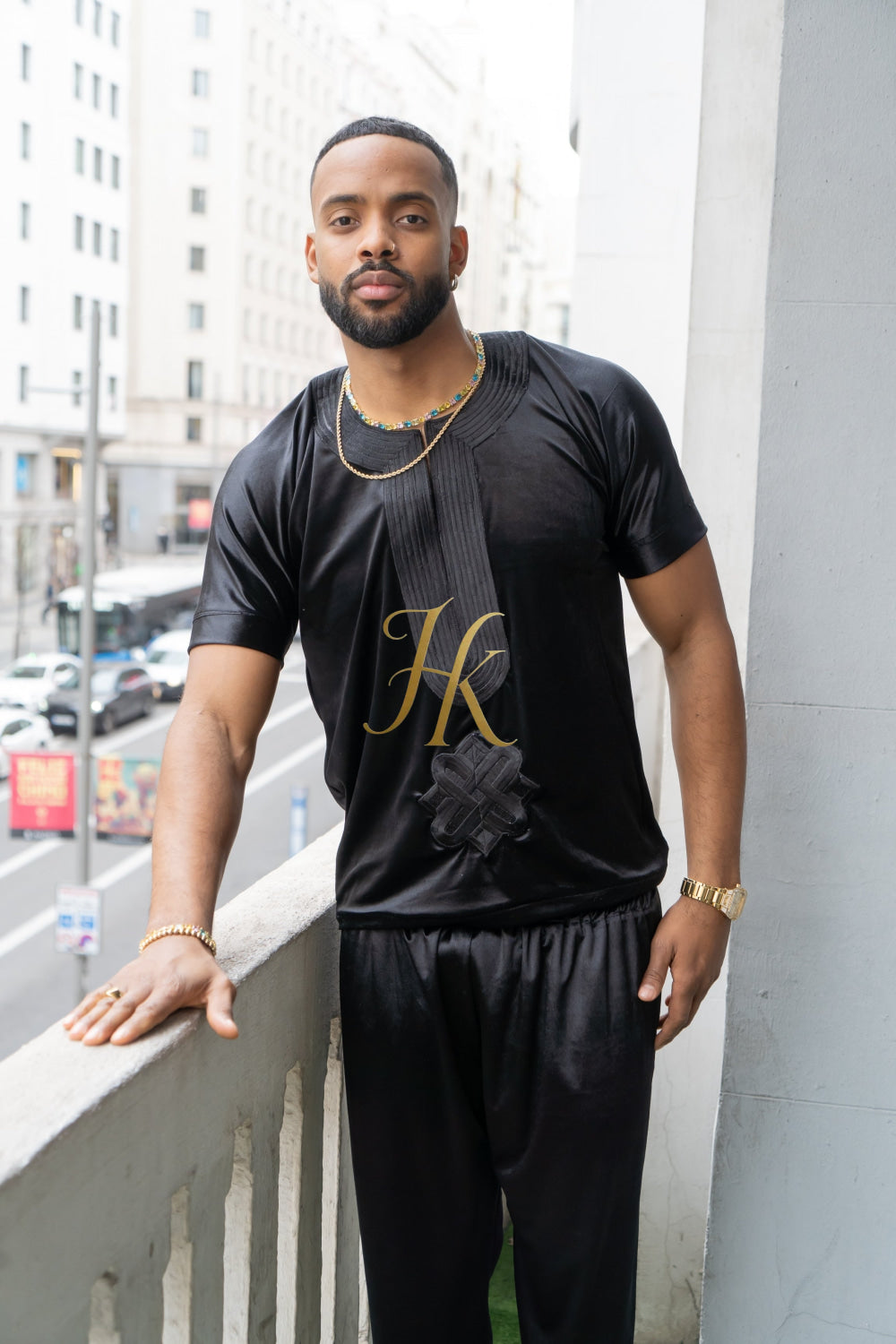 Luxury Men's Velvet Dashiki Set | Kaftan African Shirt & Pants | Regal Dashiki Menswear - kayibstrore