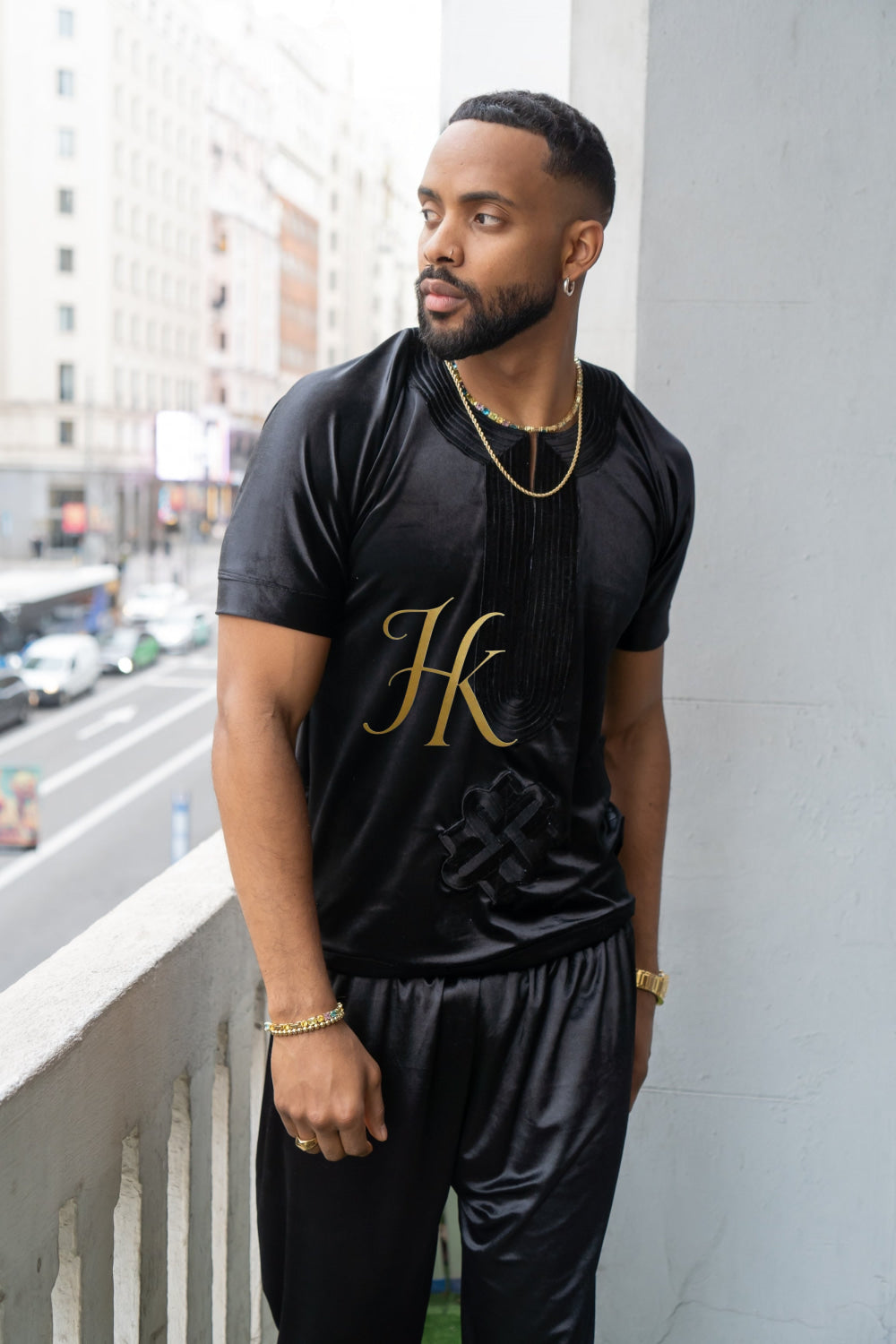 Luxury Men's Velvet Dashiki Set | Kaftan African Shirt & Pants | Regal Dashiki Menswear - kayibstrore