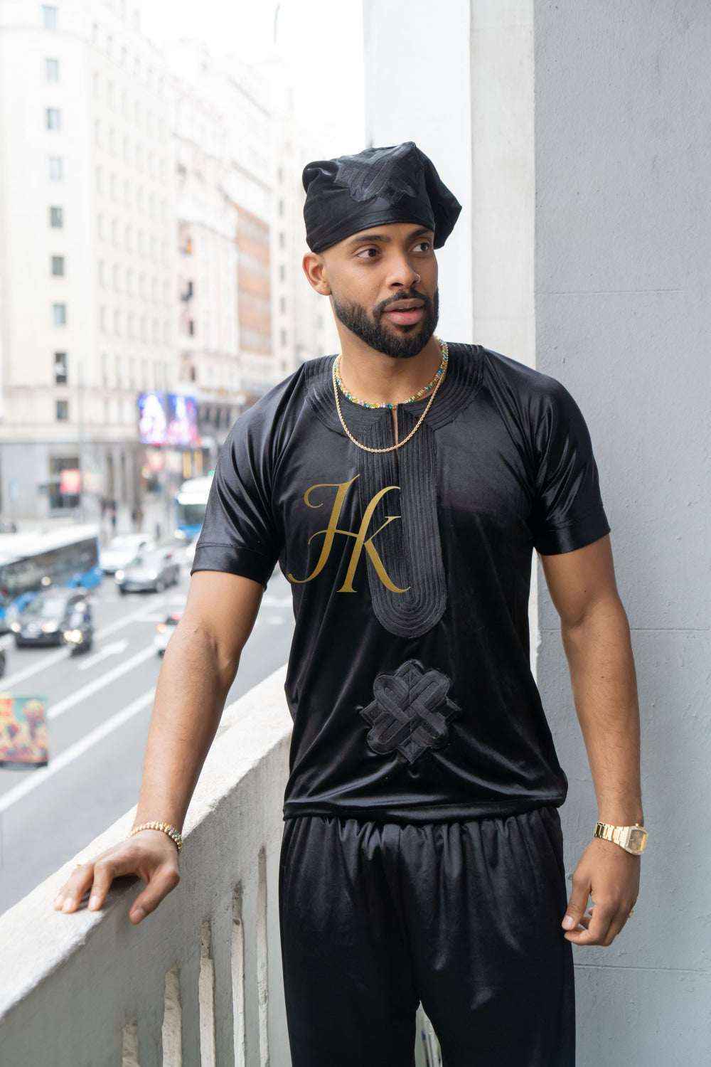 Luxury Men's Velvet Dashiki Set | Kaftan African Shirt & Pants | Regal Dashiki Menswear - kayibstrore