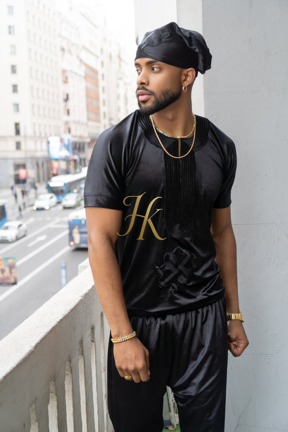 Luxury Men's Velvet Dashiki Set | Kaftan African Shirt & Pants | Regal Dashiki Menswear - kayibstrore