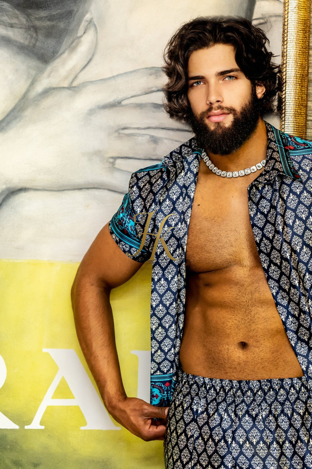 Beach Luxury handmade Silk Set - Elevate Your Style with Vibrant Spanish Fashion - Stay Cool and Look Flawless All Summer Long - kayibstrore