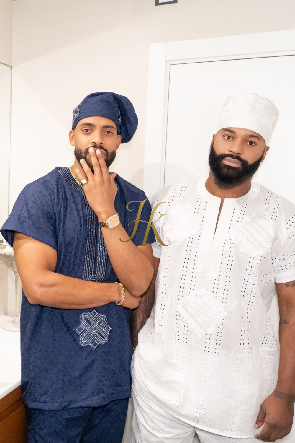 Men's Lace Two-Piece Clothing: Sophisticated & Versatile Ensemble - kayibstrore