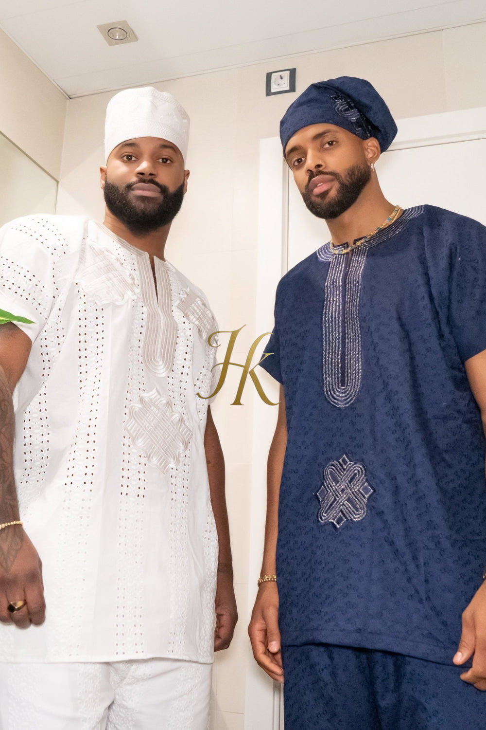 Men's Lace Two-Piece Clothing: Sophisticated & Versatile Ensemble - kayibstrore