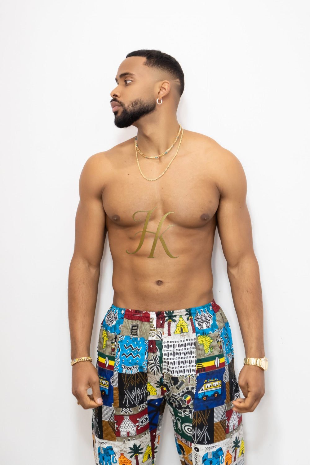 Summer Comfort and Style: Handmade Tribal Hippie summer beachwear Pants - Eco-Friendly & Versatile - kayibstrore