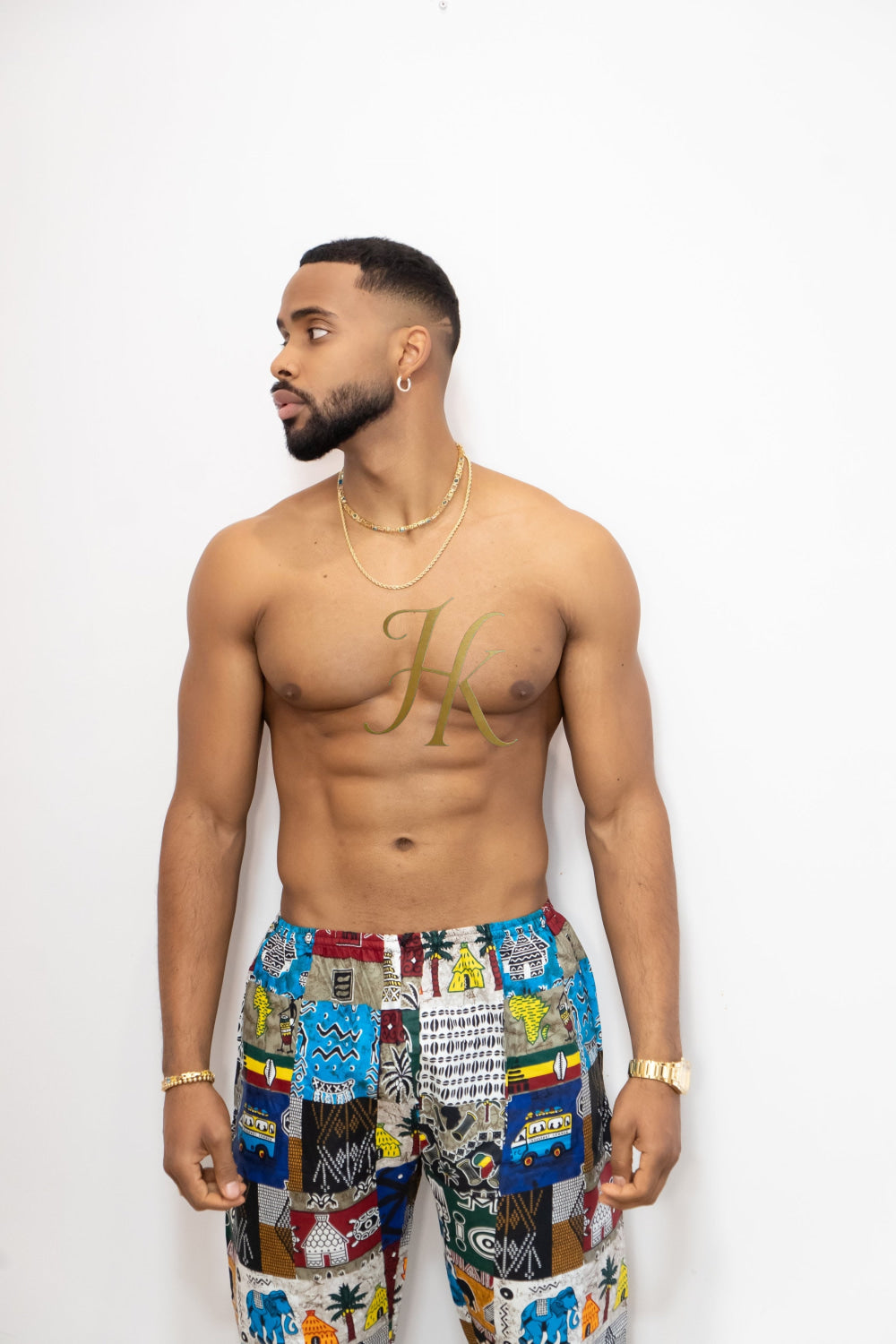 Summer Comfort and Style: Handmade Tribal Hippie summer beachwear Pants - Eco-Friendly & Versatile - kayibstrore