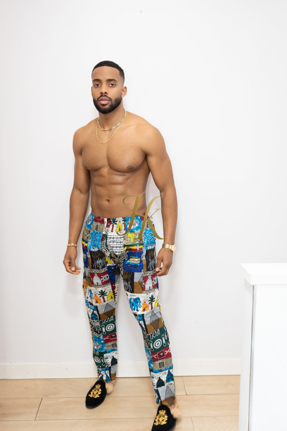 Summer Comfort and Style: Handmade Tribal Hippie summer beachwear Pants - Eco-Friendly & Versatile - kayibstrore