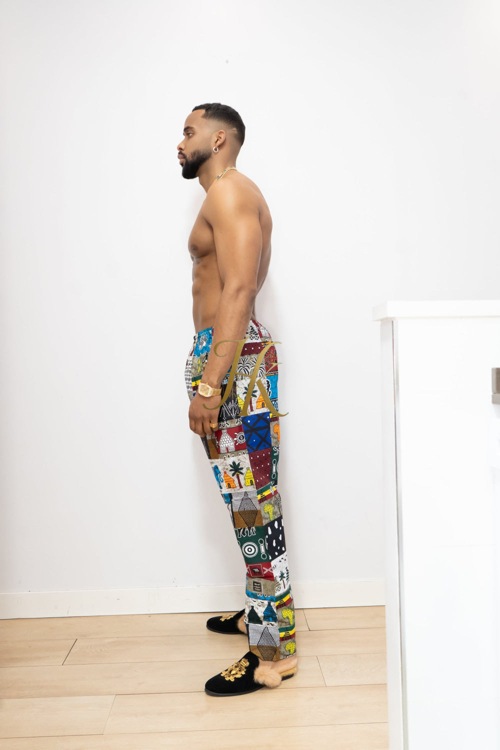 Summer Comfort and Style: Handmade Tribal Hippie summer beachwear Pants - Eco-Friendly & Versatile - kayibstrore