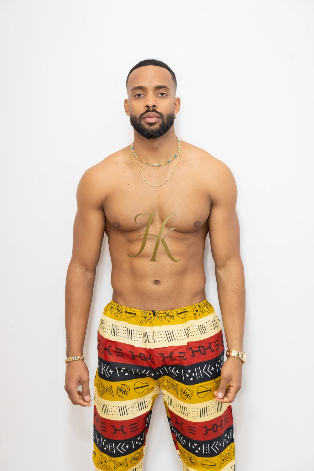 Luxury Beachwear Comfort and Style: Handmade Tribal Hippie summer beachwear pants - kayibstrore