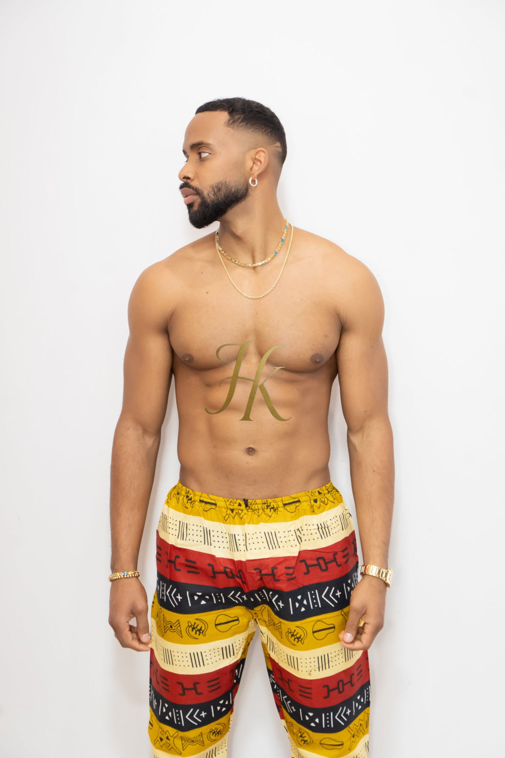 Luxury Beachwear Comfort and Style: Handmade Tribal Hippie summer beachwear pants - kayibstrore