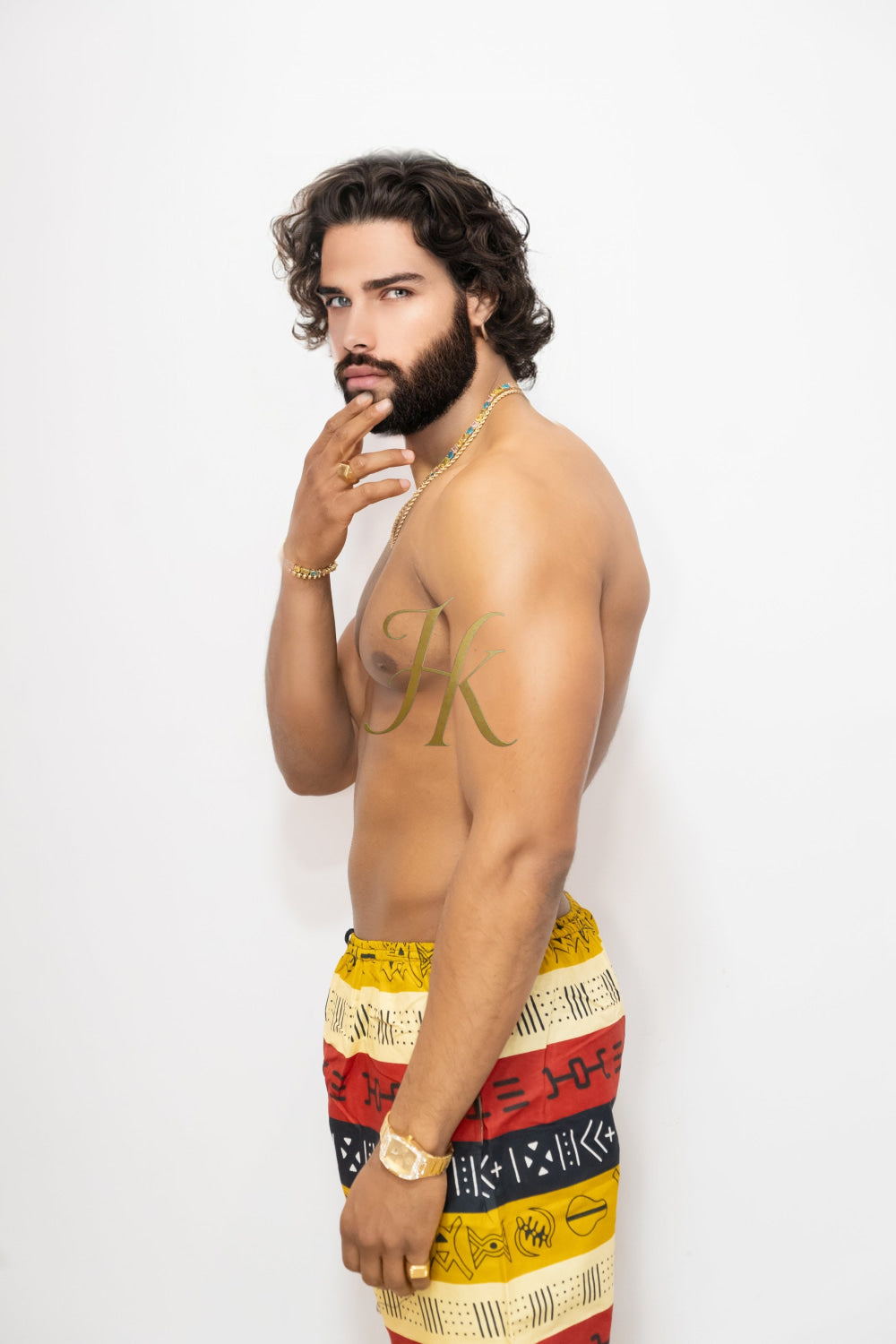 Beachwear Comfort and Style: Handmade Tribal Hippie summer beachwear pants - kayibstrore