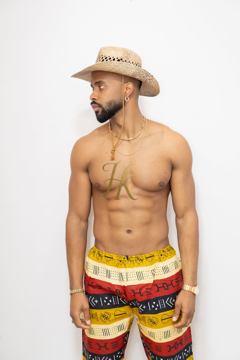 Luxury Beachwear Comfort and Style: Handmade Tribal Hippie summer beachwear pants - kayibstrore