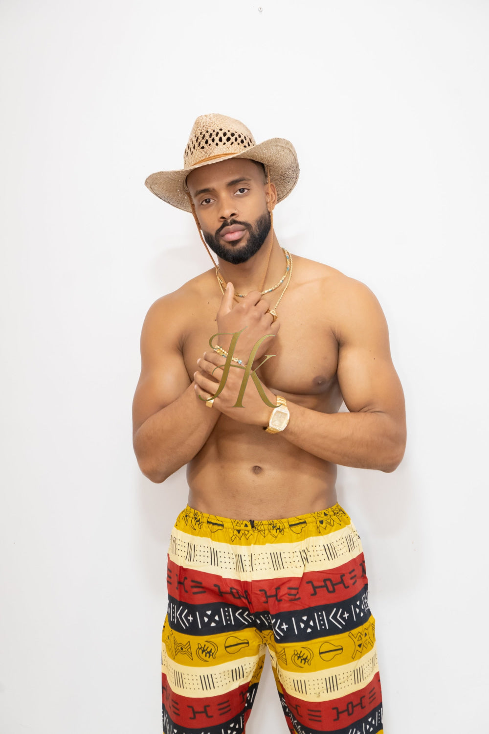 Luxury Beachwear Comfort and Style: Handmade Tribal Hippie summer beachwear pants - kayibstrore