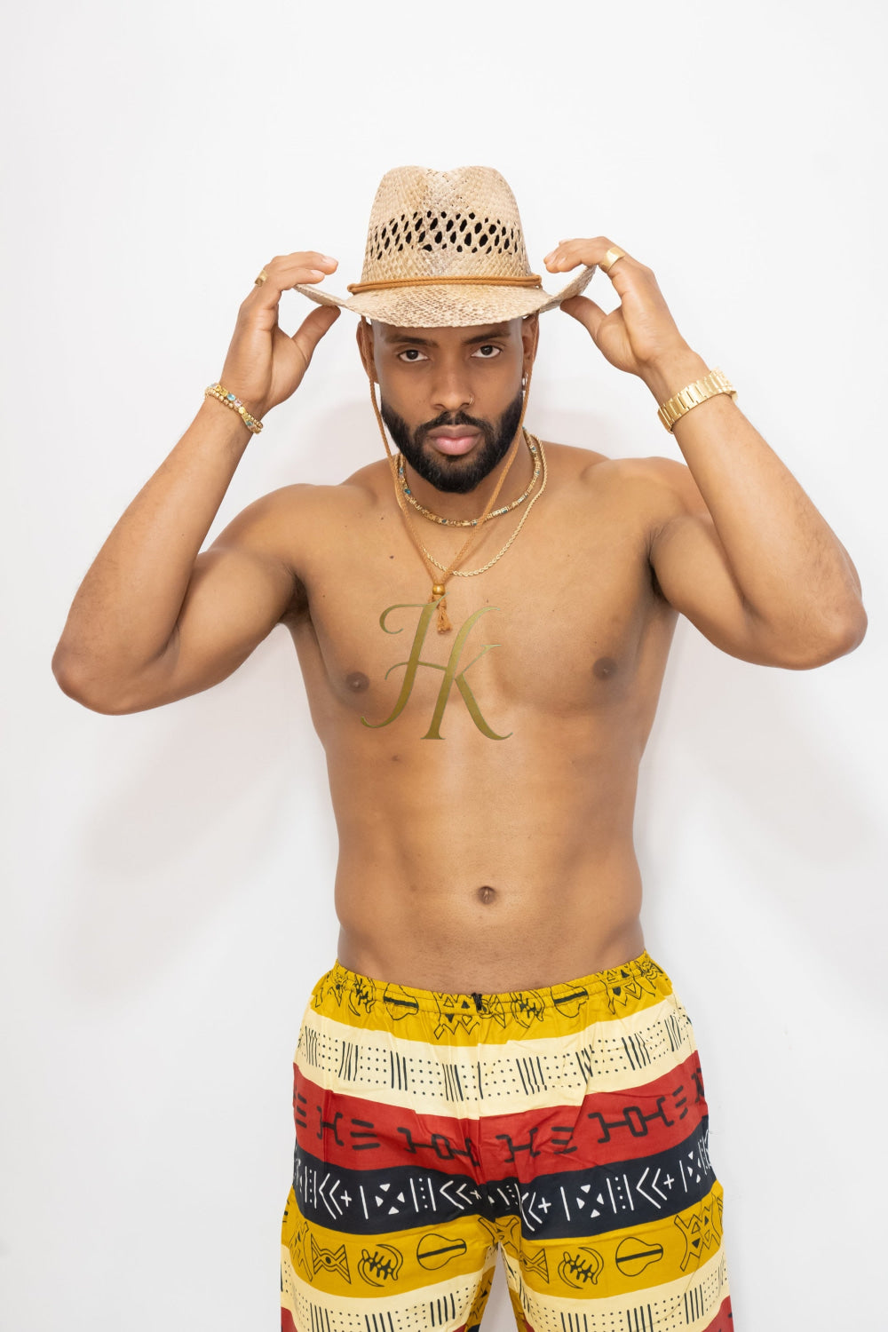 Luxury Beachwear Comfort and Style: Handmade Tribal Hippie summer beachwear pants - kayibstrore