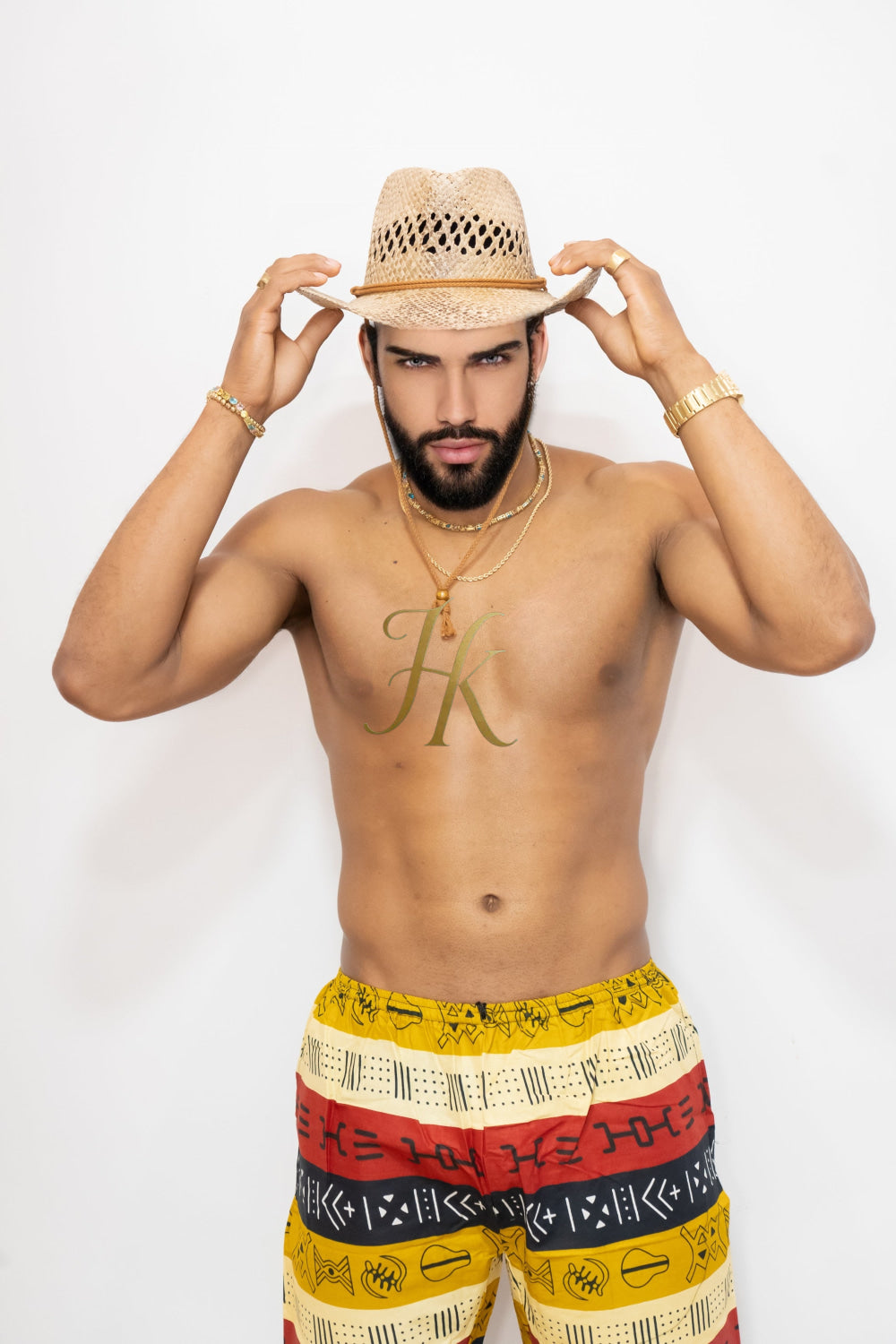 Beachwear Comfort and Style: Handmade Tribal Hippie summer beachwear pants - kayibstrore