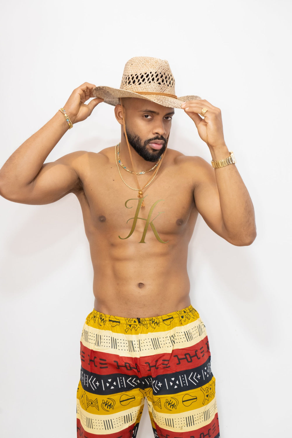 Luxury Beachwear Comfort and Style: Handmade Tribal Hippie summer beachwear pants - kayibstrore