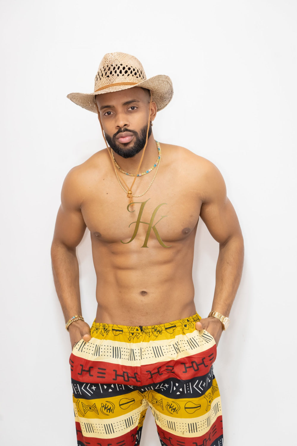 Luxury Beachwear Comfort and Style: Handmade Tribal Hippie summer beachwear pants - kayibstrore