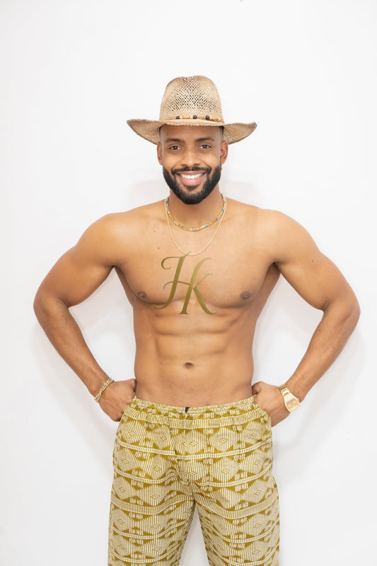 Boho Summer Beachwear Comfort and Style: Handmade Tribal Hippie summer beachwear Pants - kayibstrore