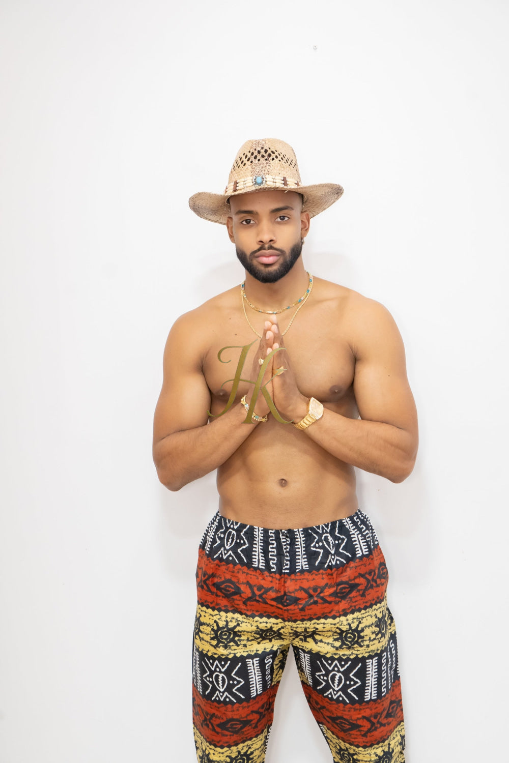 Boho Comfort and Style: Handmade Tribal Hippie summer beachwear Pants - Eco-Friendly & Versatile - kayibstrore