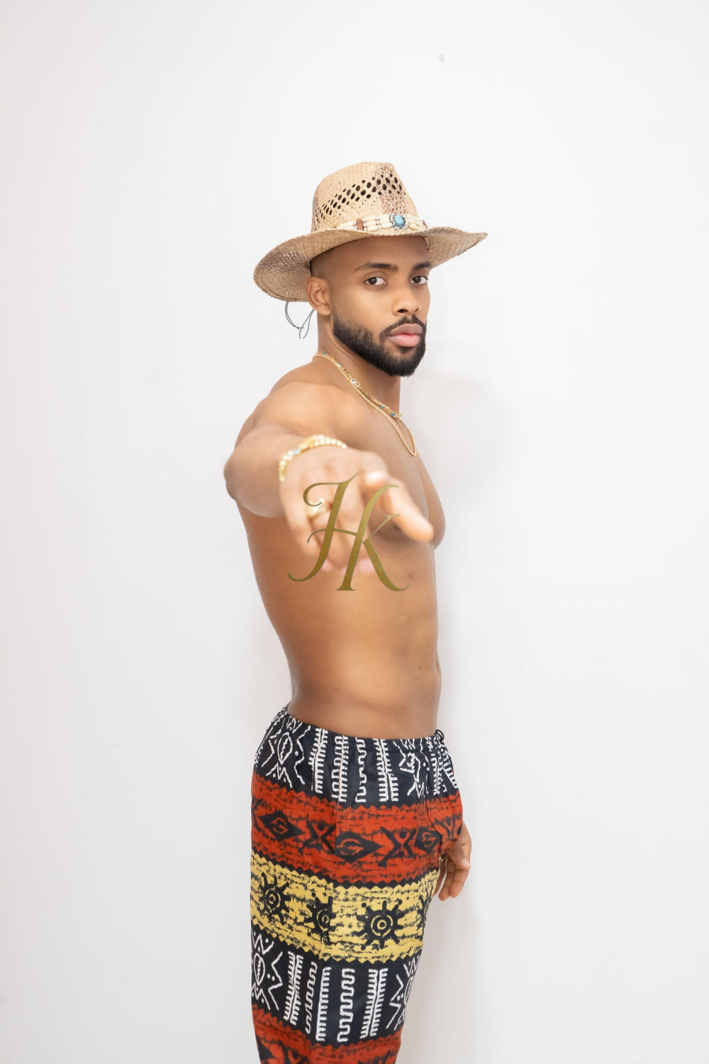 Boho Comfort and Style: Handmade Tribal Hippie summer beachwear Pants - Eco-Friendly & Versatile - kayibstrore