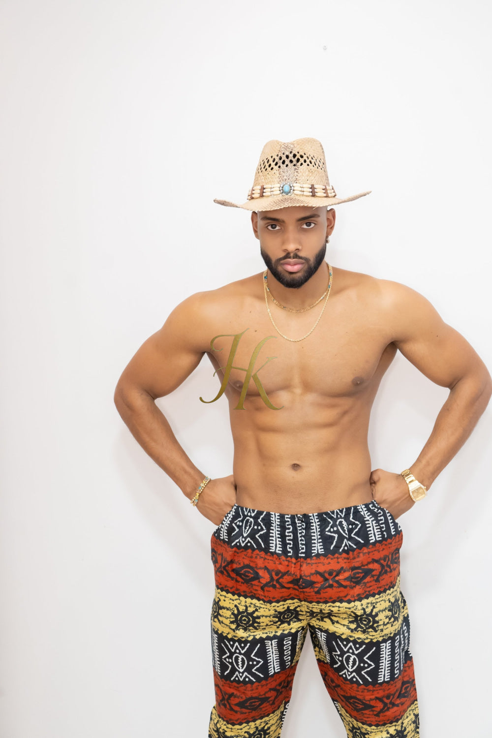 Boho Comfort and Style: Handmade Tribal Hippie summer beachwear Pants - Eco-Friendly & Versatile - kayibstrore