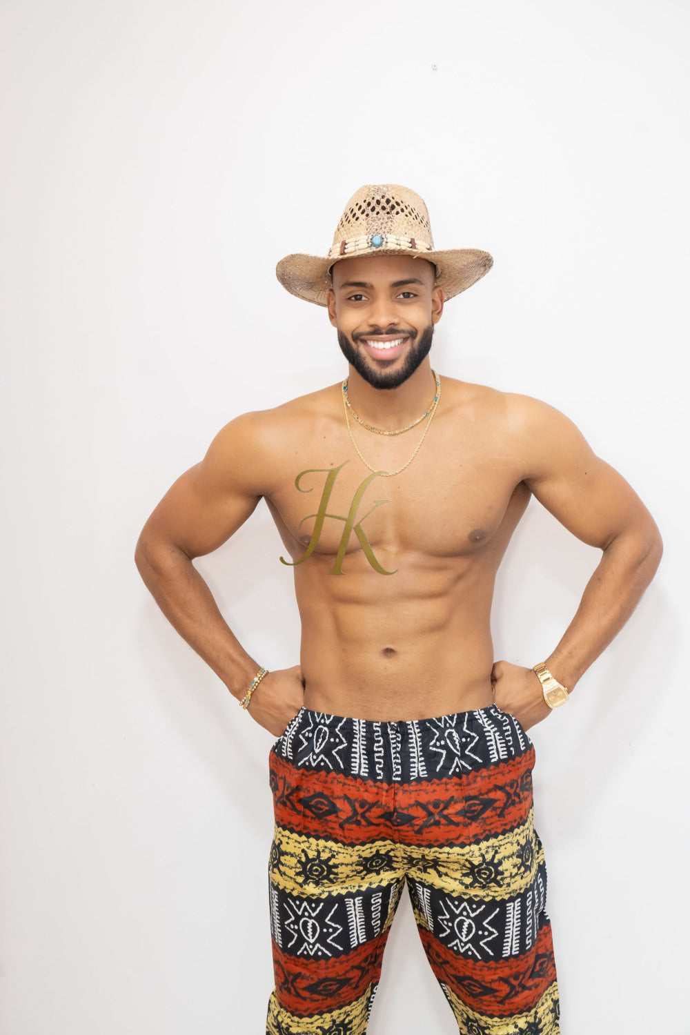 Boho Comfort and Style: Handmade Tribal Hippie summer beachwear Pants - Eco-Friendly & Versatile - kayibstrore