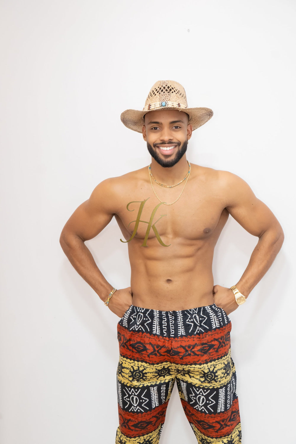 Boho Comfort and Style: Handmade Tribal Hippie summer beachwear Pants - Eco-Friendly & Versatile - kayibstrore