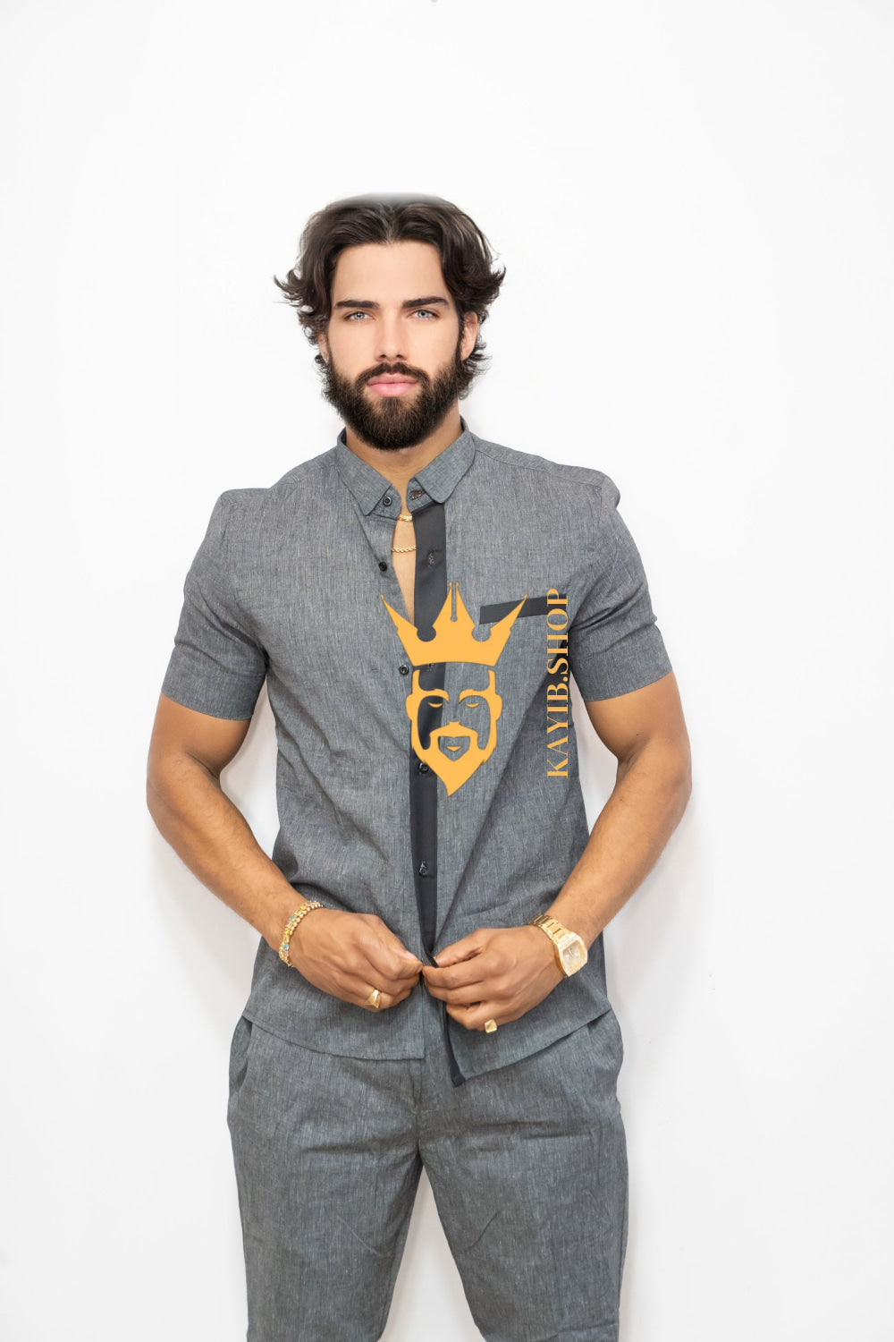 Remarkable Linen Mens Top & pants - kayibstrore