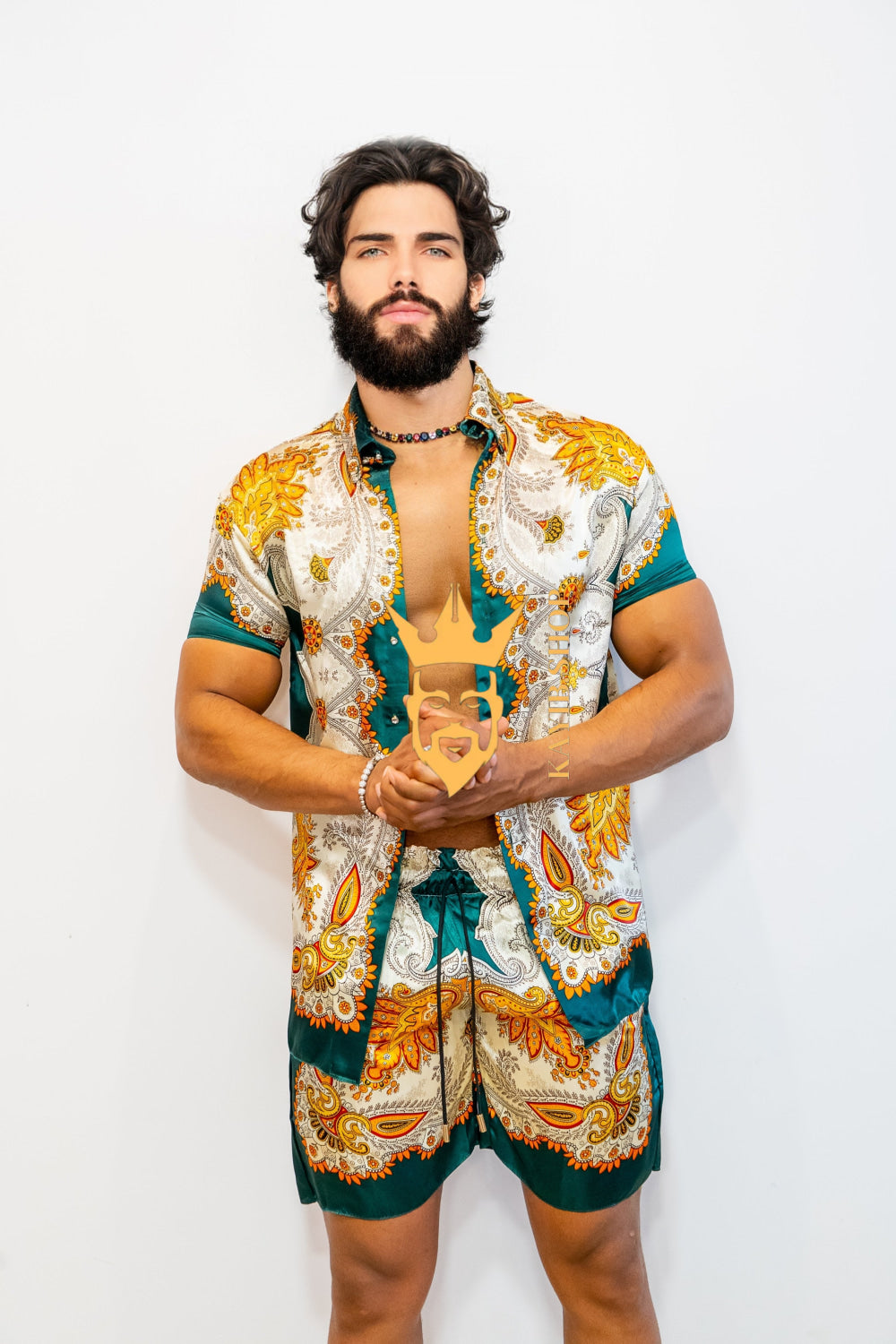 Hot Summer Luxury handmade Silk Set- Stay Cool and Look Flawless All Summer Long - kayibstrore