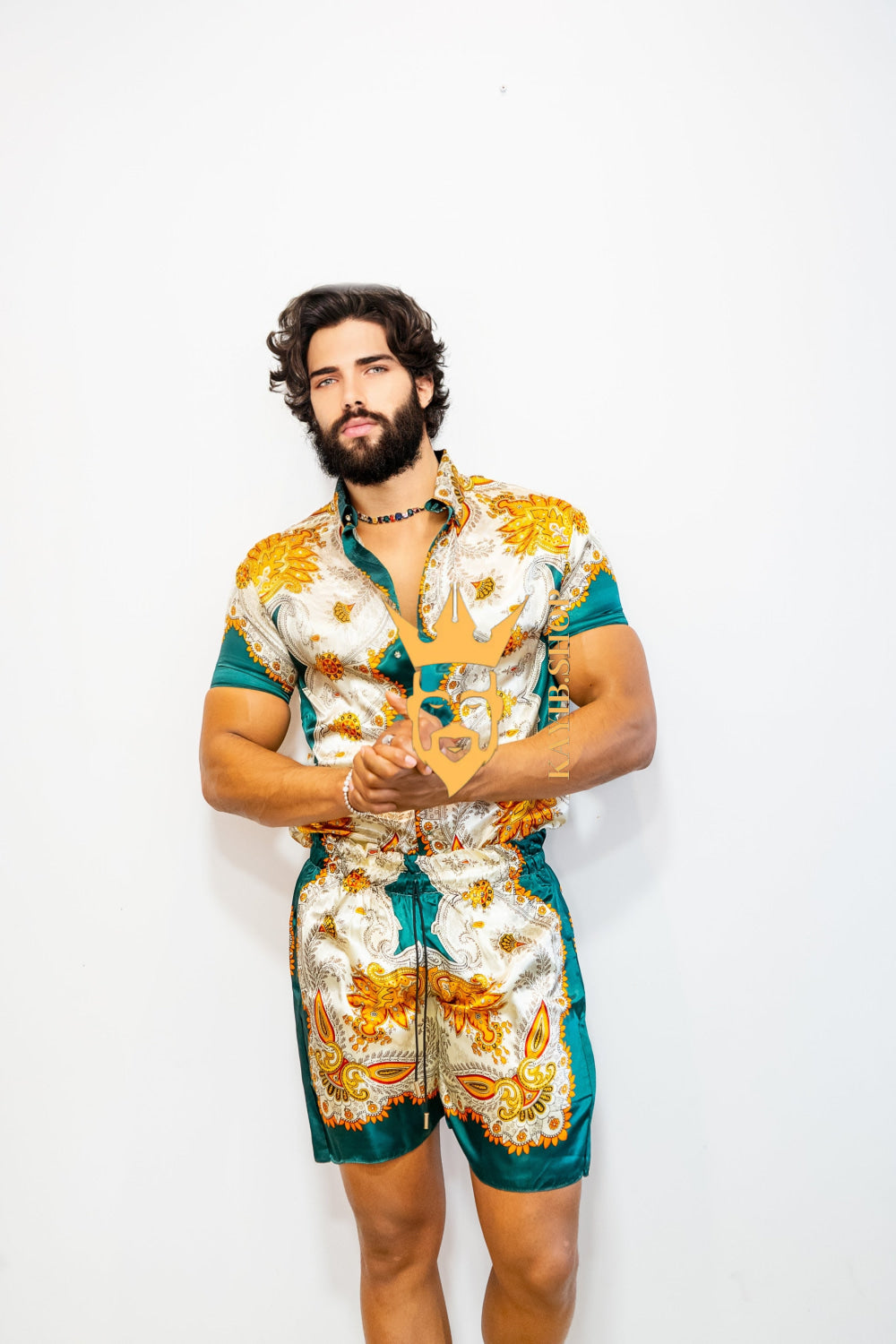 Hot Summer Luxury handmade Silk Set- Stay Cool and Look Flawless All Summer Long - kayibstrore