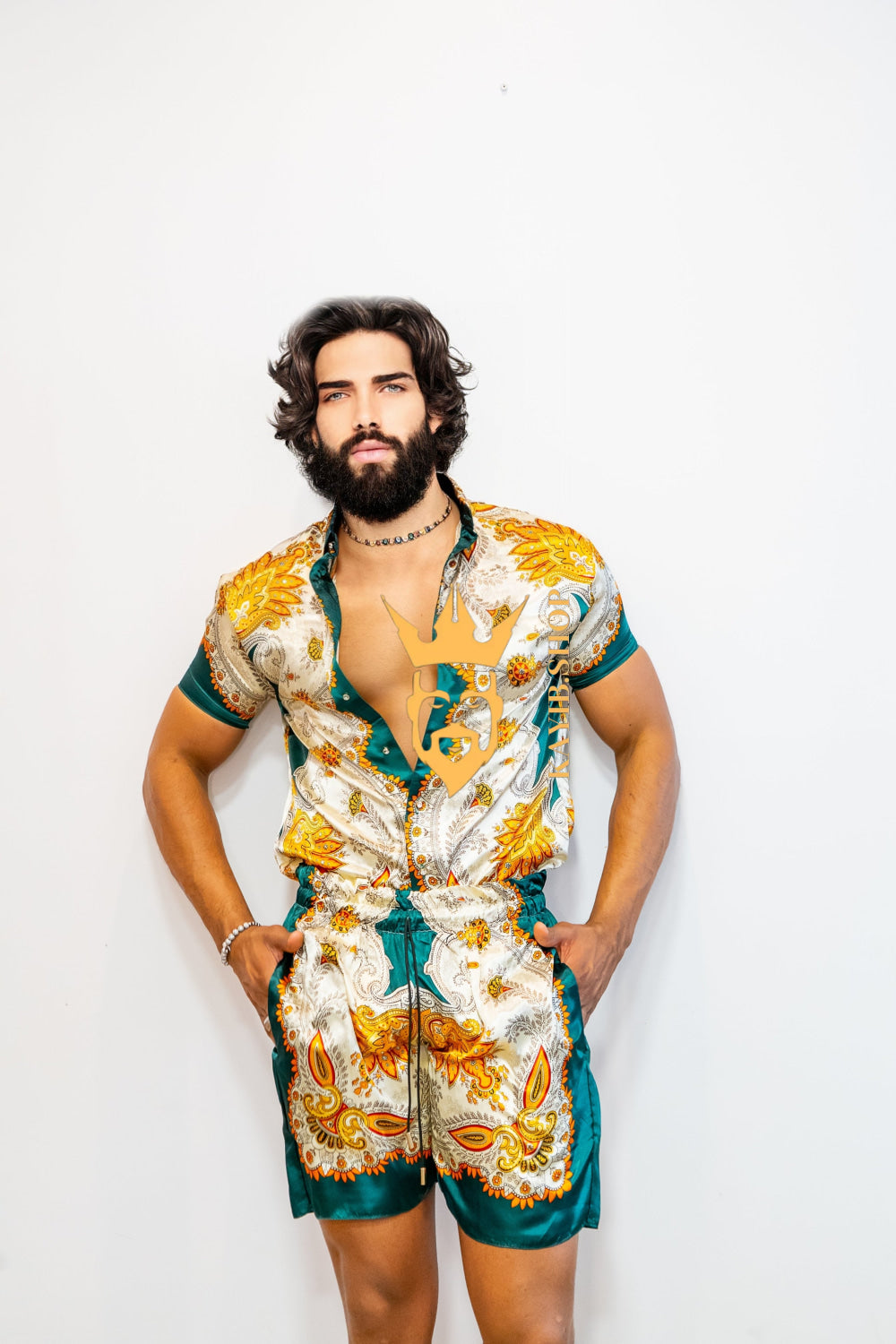 Hot Summer Luxury handmade Silk Set- Stay Cool and Look Flawless All Summer Long - kayibstrore
