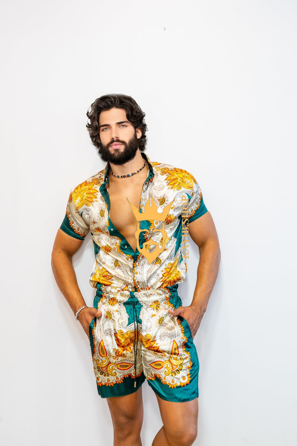 Hot Summer Luxury handmade Silk Set- Stay Cool and Look Flawless All Summer Long - kayibstrore